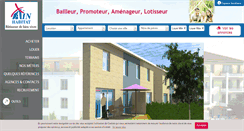Desktop Screenshot of ainhabitat.fr
